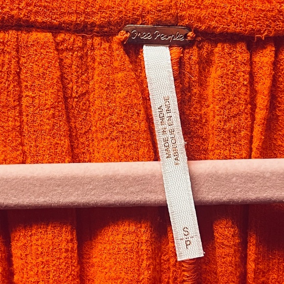 NWT Free‎ People Womens Tropical Summer Knit Blouse - Small (oversized) - Picture 10 of 11